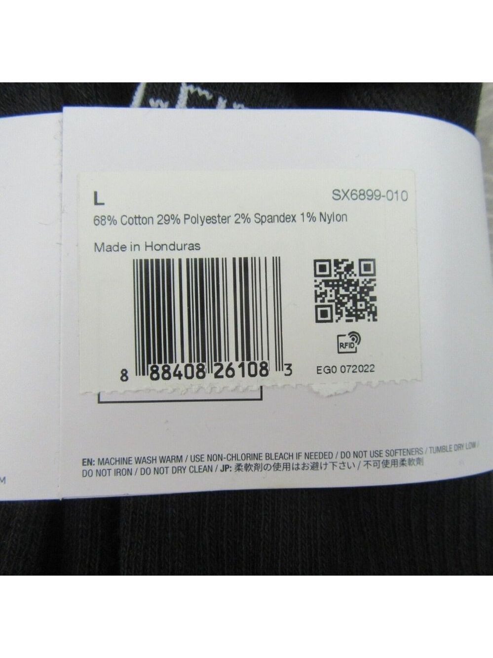 Nike Everyday Plus Cushioned Ankle Socks 6 Pack Mens Size 8-12 Black Dri-Fit NEW - Picture 9 of 9